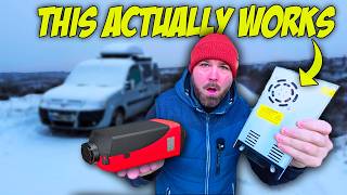 Vanlife Heating Hack: Powering a Diesel Heater From Any Power Station!