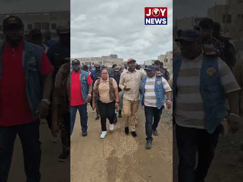Officials Inspect Encroached Areas at Laboma Beach Before Demolitions