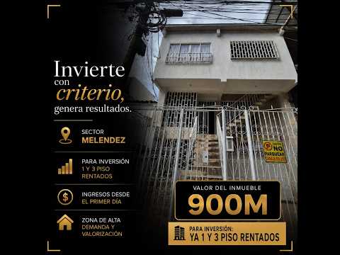 Casas, Venta, Meléndez - $900.000.000