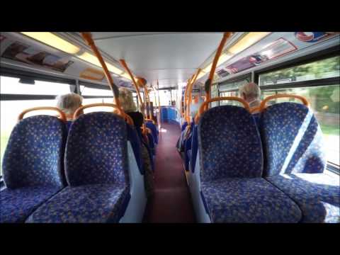 (HD) AMAZING SOUND!!! GX54DVL 18168 Stagecoach Thanet Dennis Trident ALX400 Euro 3 Voith