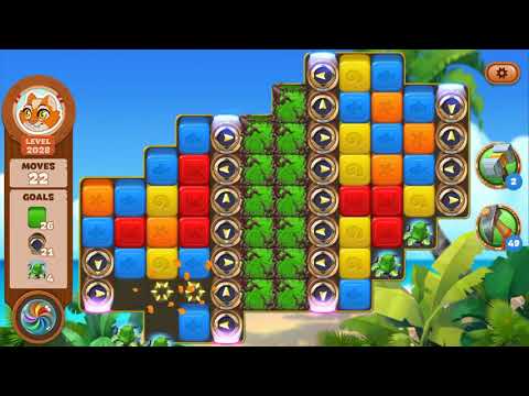 Lost Island Blast Adventure Level 2028 NO BOOSTERS - A S GAMING ✔️