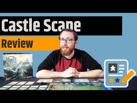 Castle Scape Review - Area Control & Deck Building in Medieval Times
