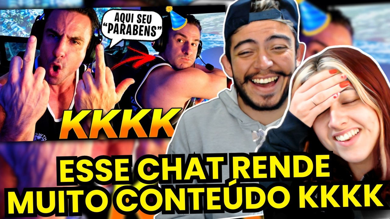 SUPER XANDÃO SURTOU COM PEDIDO de "FELIZ ANIVERSÁRIO" do CHAT KKKKKKKKKKKKK | react