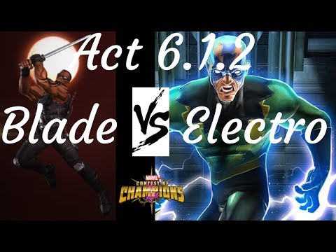 Act 6.1.2 Electro takedown no hits, Marvel Contest of Champions (MCOC) Marvel Sfida dei Campioni