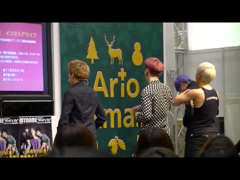 MYNAME(마이네임) 121125　MYNAME　SUMMER PARTY@アリオ八尾
