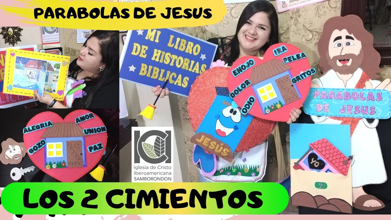LOS 2 CIMIENTOS - PARÁBOLAS DE JESÚS - EL HOMBRE SABIO Y EL NECIO - EXPERIMENTO - EXPERIMENTO