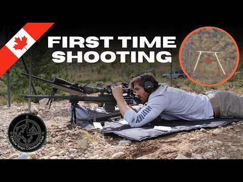 Can a beginner hit a target at 1000m for the first time?