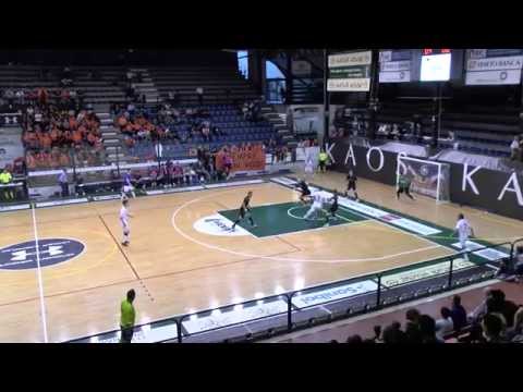 Kaos-Asti 4-2, Stagione 2014/15, gara1 dei Quarti dei playoff - Kaos Futsal