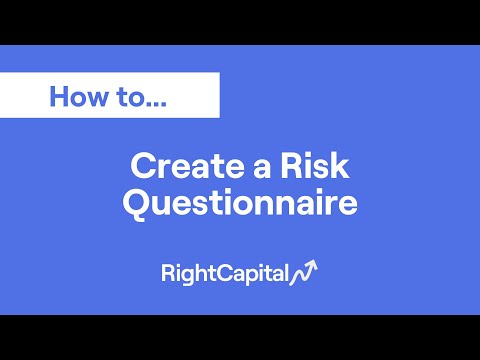 Create a Risk Questionnaire (2:01) 