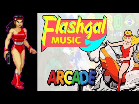 FLASHGAL Sega Retro OST Arcade Game Music! Old Games, Great Times! フラッシュギャル