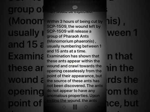 Scp 1509 The Blade of Rebirth