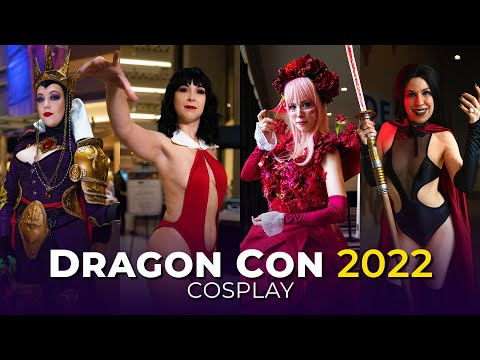 DRAGON CON 2022 4K COSPLAY MUSIC VIDEO COSPLAY HIGHLIGHTS COMPILATION ATLANTA PARTY CON COMIC CON