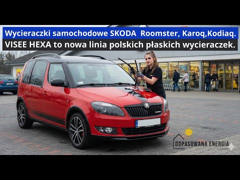 Pióra wycieraczek samochodowych VISEE, jakie wycieraczki do samochodu Skoda wybrać na przód / tył.