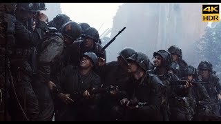 Saving Private Ryan (1998) Upham holds the Sergeant tight Scene Movie Clip 4K UHD HDR