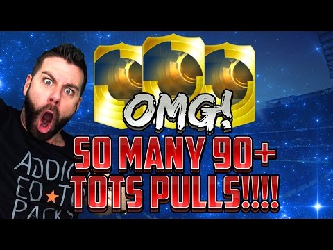 SO MANY 100K PACKS!!! SO MANY 90+ TOTS CARDS!!!! TOTS TEVEZ IN A PACK - FIFA 15 Ultimate Team