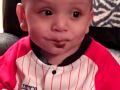 Baby Daniel Eats Chocolate Pudding