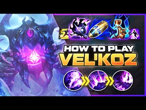 HOW TO PLAY VEL'KOZ SEASON 15 | Build & Runes | Season 15 Vel'Koz guide | League of Legends