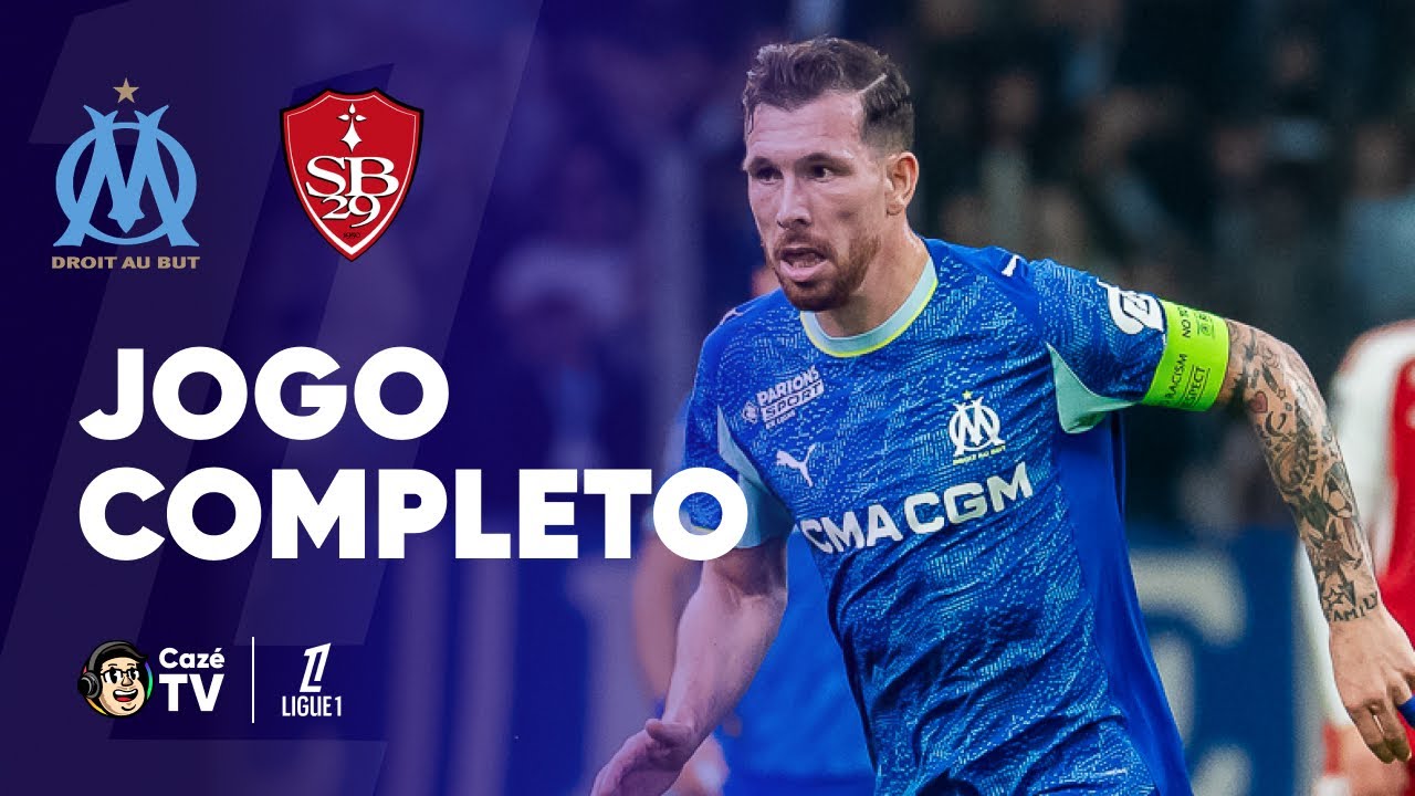 JOGO COMPLETO: MARSEILLE X STADE BRESTOIS | LIGUE 1 25/26 | 12ª RODADA