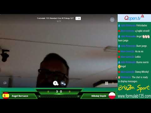 Turniej Formuła B 1-3-5 Standard Wiosna 2021 grupa A – A. Borrueco vs M. Stęsik dzień 2