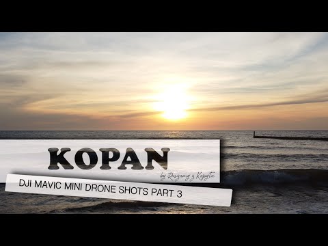 Kopań, Poland Baltic Sea, DJI Mavic Mini Drone Cinematic Shots Part 3 #mavicmini #kopań