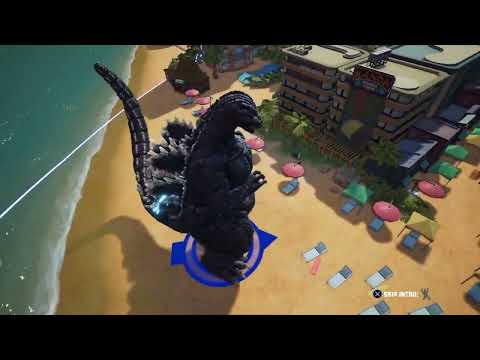 GigaBash PS4 : Godzilla Solo Onslaught Gameplay