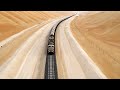 How Is The $11B Super Railway-Project Built? Incredibly Modern Construction Machinery And Technology