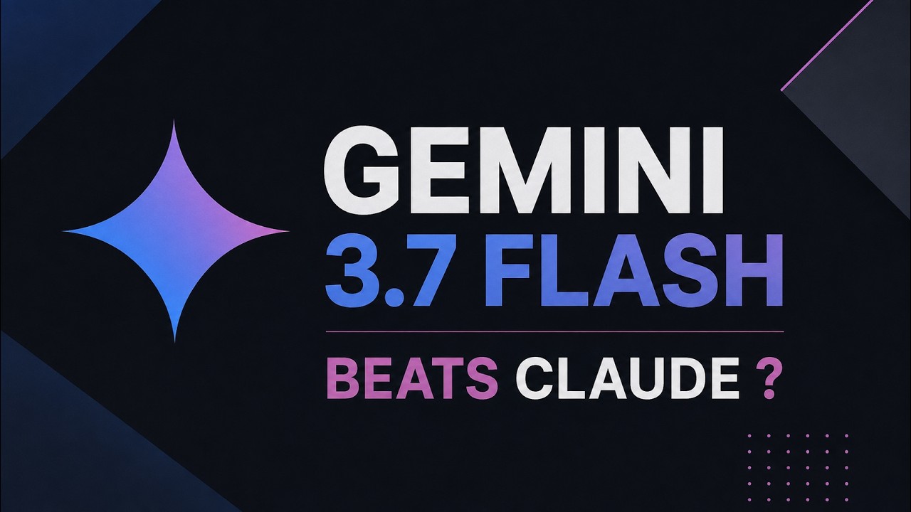 Google's Gemini 3.7 Flash is INSANELY Good (Real Coding Test)