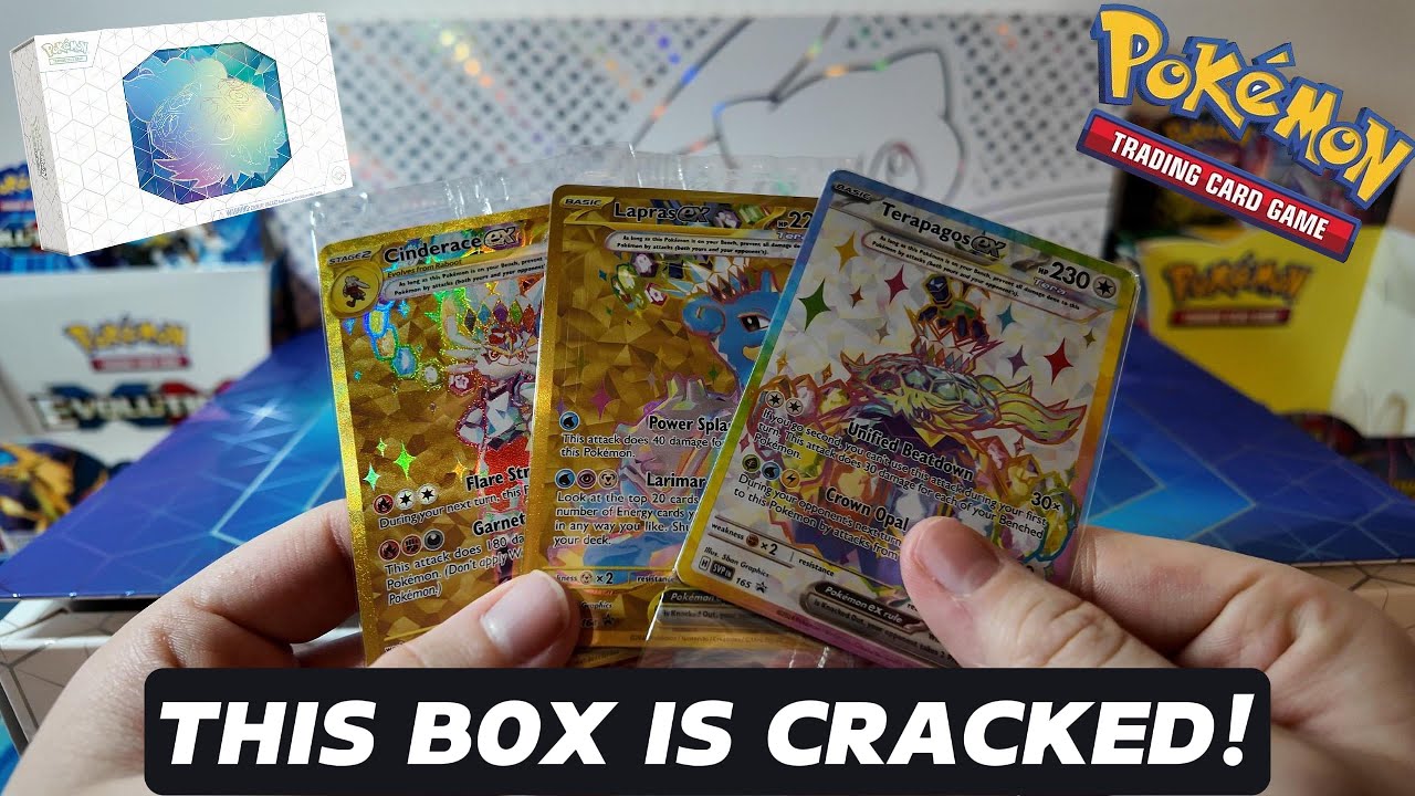 This Collection Box is CRACKED! I Opened the *NEW* Terapagos EX Ultra Premium Collection Box!