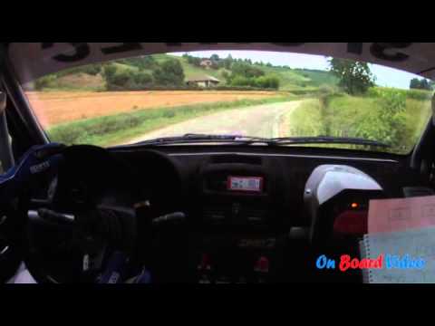 Cameracar 27°Rally del Tartufo 2015 Franco-Prato Renault Clio N3 2° di classe