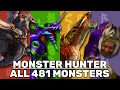 EVERY SINGLE MONSTER MONSTER HUNTER MAIN SERIES FRONTIER EXPLORE ONLINE MANGA MORE