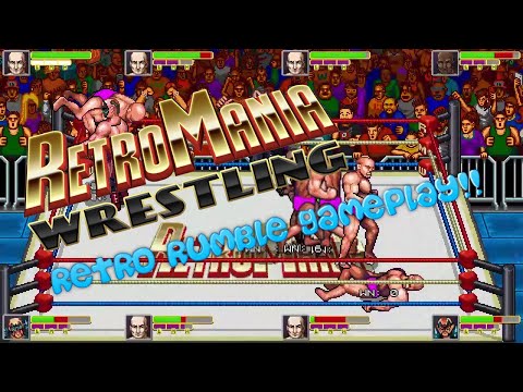 RETRO RUMBLE GAMEPLAY!! | RetroMania Wrestling | PC Gameplay