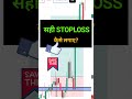 STOPLOSS कैसे लगाए Stoploss Shorts