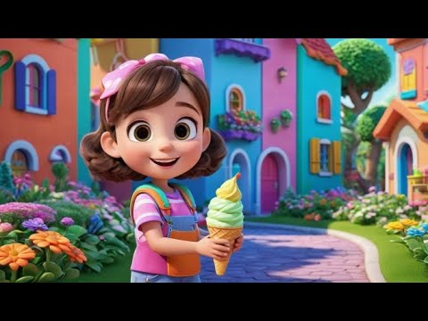 Das Eiscreme Zähllied | Kinderlieder und Lernspaß mit Zahlen