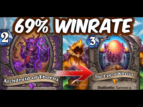 Egg Warlock Hitting HIGH LEGEND on Day 1! | Hearthstone Gameplay
