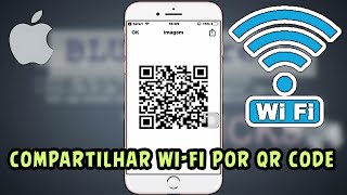 Como Compartilhar WiFi pelo QR code iphone