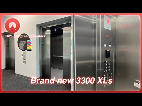 BRAND NEW Schindler 3300 XL MRL Traction Elevators | Beaverton Central Parking | Beaverton, OR.