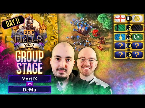 The $25,000 EGC 2023 Finals - Group Stage - VortiX vs DeMu (Round Robin - Round 2)