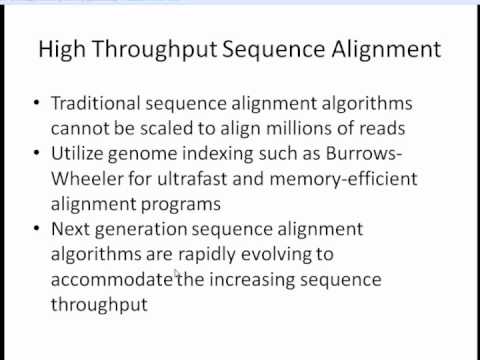 How to Align Sequences Webinar