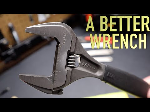 Bahco Big-Mouth 8" Adjustable Wrench 9031