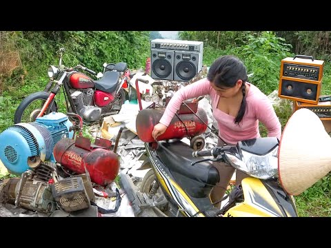 Mechanical Girl: Electric Motor Repair and Restoring an Air Compressor Back to Life Against All Odds
