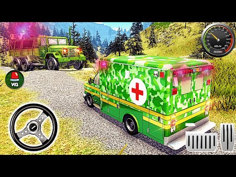 US Army Ambulance Driving Rescue Simulator 2020-Best Android Gameplay HD