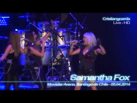 Samantha Fox - Touch me ( Hit Parade - Movistar Arena, Santiago de Chile - 05.04.2014 )