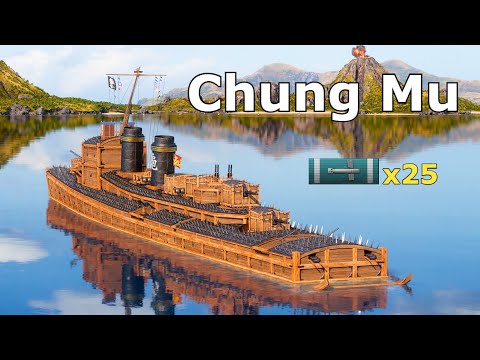 World of WarShips Chung Mu - 4 Kills 344K Damage