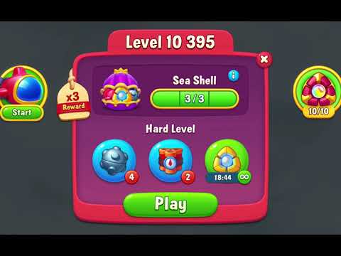Fishdom Level 10395 - Daily Log #733 | Rodeo Challenge Rewards 