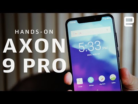 ZTE Axon 9 Pro Hands-On at IFA 2018