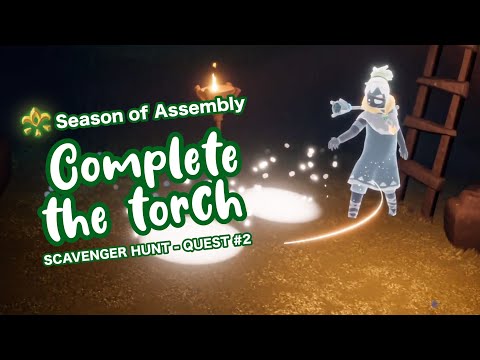 Complete the torch scavenger hunt - Quest 2 | Season of Assembly | Hidden Forest | Sky: CoTL
