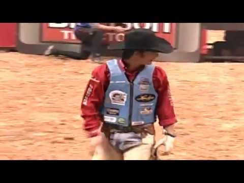 Kid Rock bucks Jared Farley - 05 PBR Finals