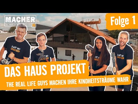 Das Haus Projekt // Folge 1: The Real Life Guys bauen das verrückteste Haus der Welt
