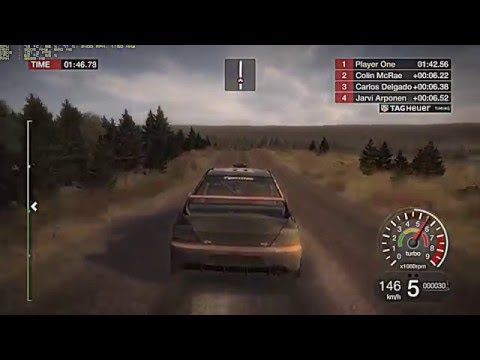 Colin Mcrae Dirt Walkthrough Part 21 - Shell Forest Rally Challenge