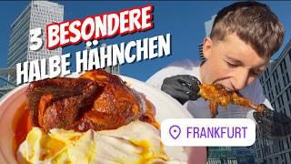 The BEST CHICKEN in FRANKFURT?🍗🔥| 3 unique half-chickens put to the test
